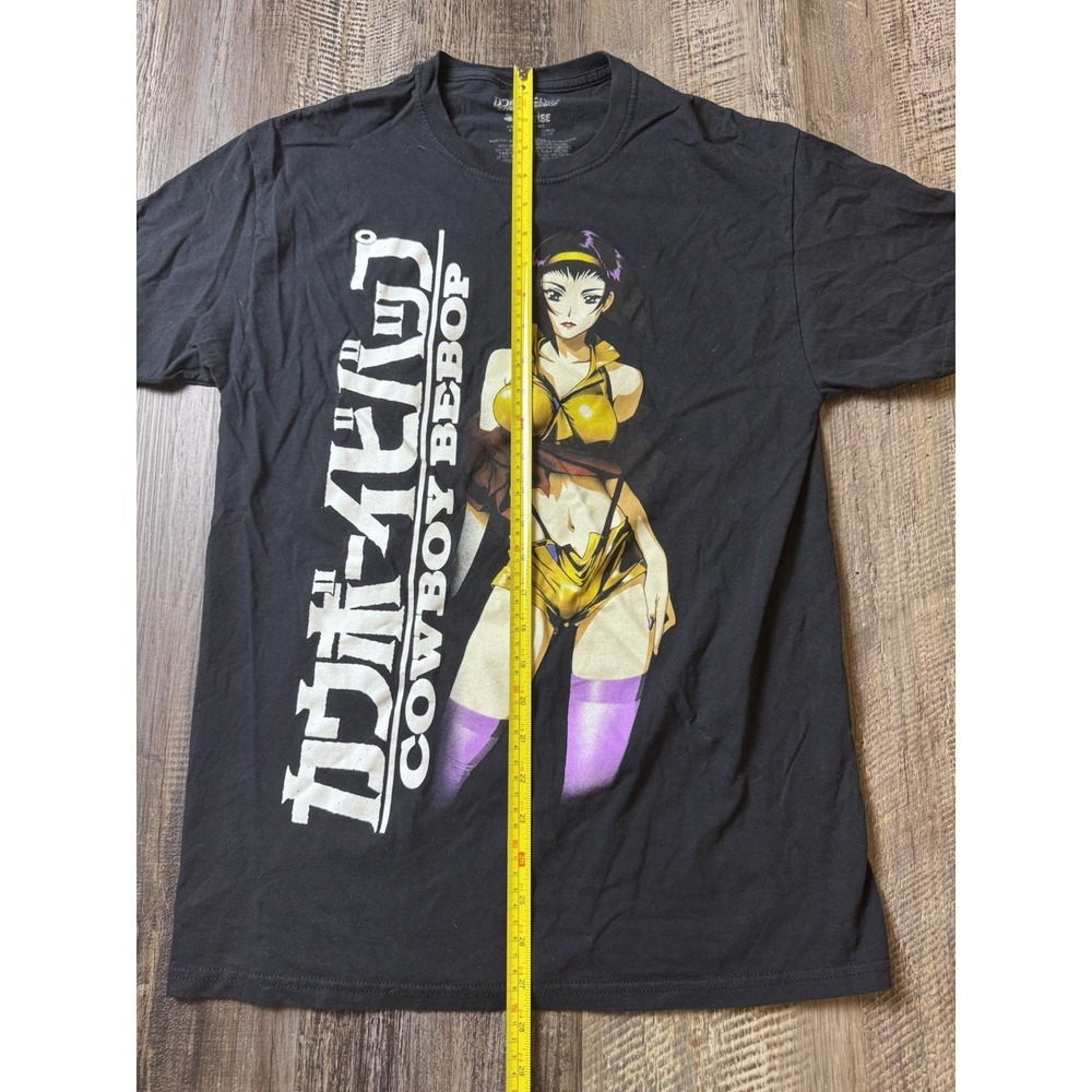 Cowboy Bebop Logo With Faye Anime Officially Licensed Adult T-Shirt Size M - Picture 3 of 6